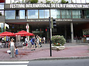 Voici l'entrée principale du festival